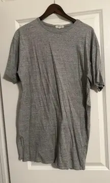 Gray T-shirt Dress