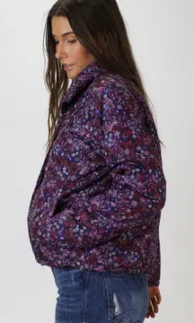 Dear John Izabel Wide Collar Enchanted Garden Jacket Size Large