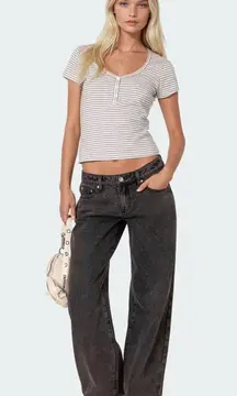 Low-Rise Jeans Edikted Raelynn Washed