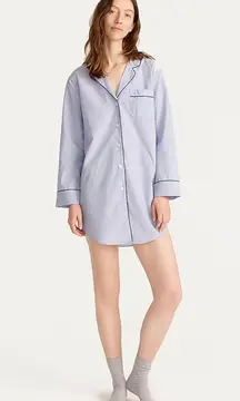 J.Crew End-on-end cotton nightshirt