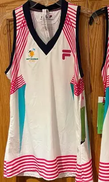 FILA Christopher Bevans BNP‎ Paribas Open Tennis Tank Top Women's Size Small NEW