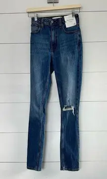 Abercrombie & Fitch Women’s 23 Curve Love Skinny High Rise Jeans New NWT