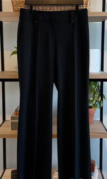 White House Black Market Mid-Rise Legacy Flare Leg Career Dress Pant Trouser, 8