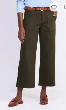 Just USA Raina Patch Pocket Slim Wide Leg Jean olive Wide-Leg Pants die 31/12