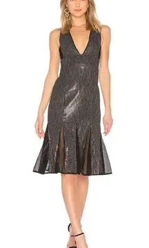 NBD NWT  x REVOLVE Cheryl Temples Rainbow Bright Sequin Dress