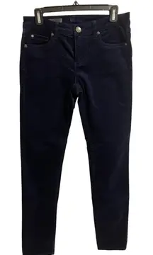 Kut from the Kloth‎ Diana Corduroy Relaxed Fit Skinny Size 6 Blue