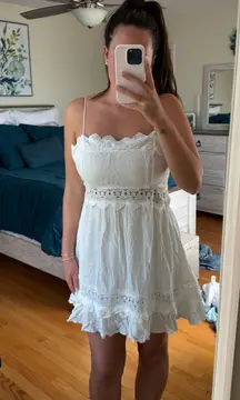 Boutique White Dress Fox White