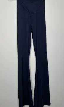 Offline by Aerie Real Me Hi-Rise Flare Leggings Dark Blue Women's Small