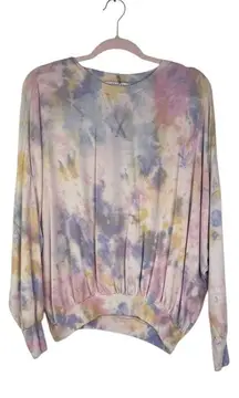 Young Fabulous & Broke Pastel Tie Dye Joggers Matching Set Cozy Lounge Small S