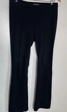 Vince Black Crop Bootcut Stretch Pull On Pant Large