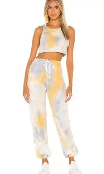 Korina Crop Tank and Sweatpants set