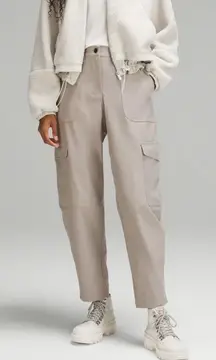 Lululemon light utilitech Cargo Pocket High Rise Barrel Leg Pants