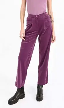 Molly Bracket High Waist Velvet Corduroy Pant size XS