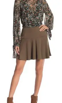 Army Green Mini Skirt NWT