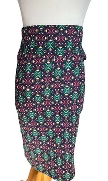 NWT Womens Lularoe Kaleidoscope Dreams Cassie Pencil Skirt - Sz XS