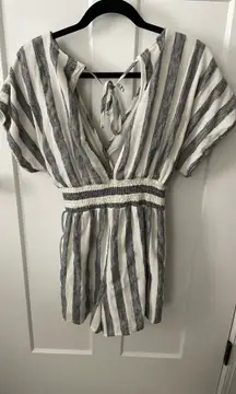 Striped Romper