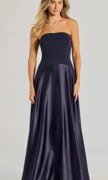 Navy Blue Gown