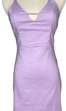 Grecia Strappy Back Mini Dress Lavender Revolve NEW size Small