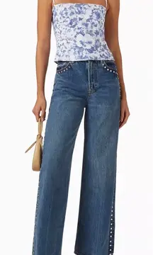 New! Reformation Blue Overland Floral Linen
Top Sz 10 $168