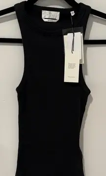 NWT 7 For All Mankind Black Tank Top