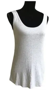 LOGO Lori Goldstein Womens Tank Top Size XSP XS Petite Heather Gray‎ Extra Small