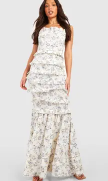 Tiered Maxi Dress Floral