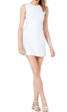 French Connection NWT  Summer White Crisp Sleeveless Midi Dress Size 0