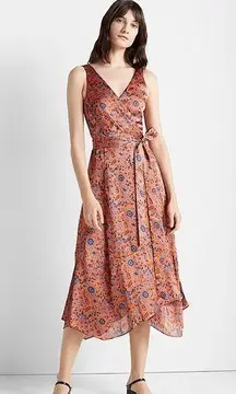 Club Monaco  Printed Wrap Dress