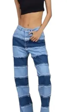 NWT The Ragged Priest Infringement Baggy Dad Denim Jeans Size 30