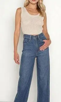 Levi’s high loose jeans lazy day medium wash 25 NWT