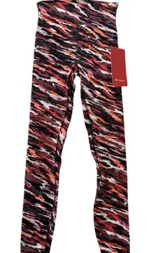 LULULEMON Lunar New Year Align High Rise Pant 25” Tiger Tide Smoky Red Multi 2