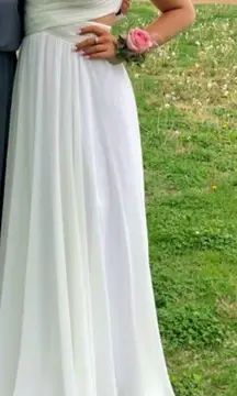 Long White Dress