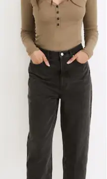 Madewell Balloon Button fly Jeans in Noll Wash, size 24, style: md690