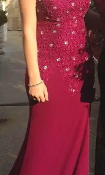 Magenta Prom Dress