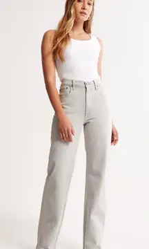 Icy Gray 90s Relaxed Jeans