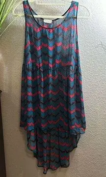 💰💰$3.00💰💰 bundle item: Audrey sleeveless sheer printed dress size medium