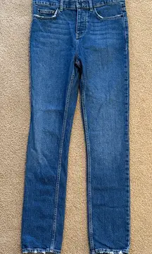 The Kooples Long Slim Blue Jeans