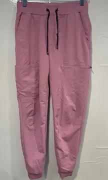 Fabletics Mauve Pink Scrub like Joggers
