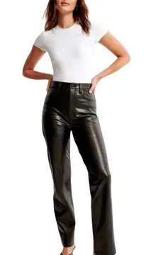 Abercrombie & Fitch the 90's straight ultra high rise 27/4 Extra Short