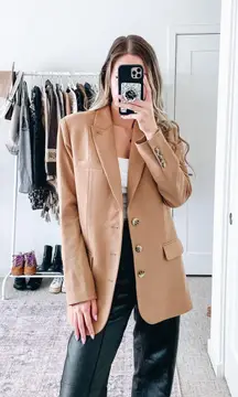 L'Academie Revolve The Beau Tan Blazer