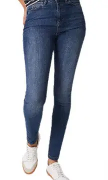 HOBBS London Gia Sculpting Jean Mid Wash Stretch Skinny Women's UK 16 US 12