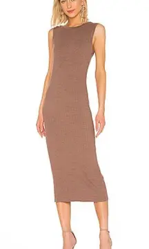 REVOLE Scoop Back Muscle Midi Dress Size XS