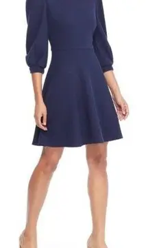 Gal Meets Glam Maggie Dress textured‎ knit fit and flare dress size 12