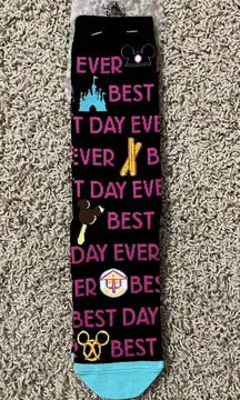 Disney Parks Best Day Ever Socks land  World