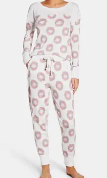 SANTA CAT FLEECE PAJAMA Pants