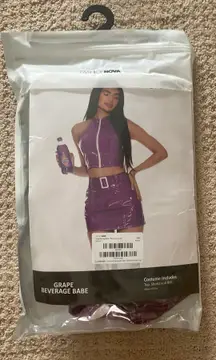 Purple Fanta Girl Costume 