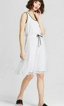 Hunter for Target Mesh A-Line White Dress S