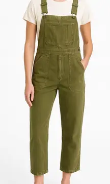 Alex Mill x Claire Saffitz Green Cotton Overalls Women’s Small Utility Workwear
