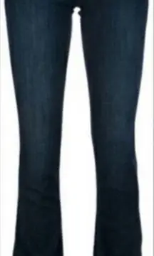 J. Brand Janey Dark Wash Flare‎ Leg Blue Jeans in Metropol