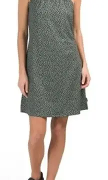 ✨ HP✨EDDIE BAUER Shelf Bra Ditsy Animal Printed Dress✨